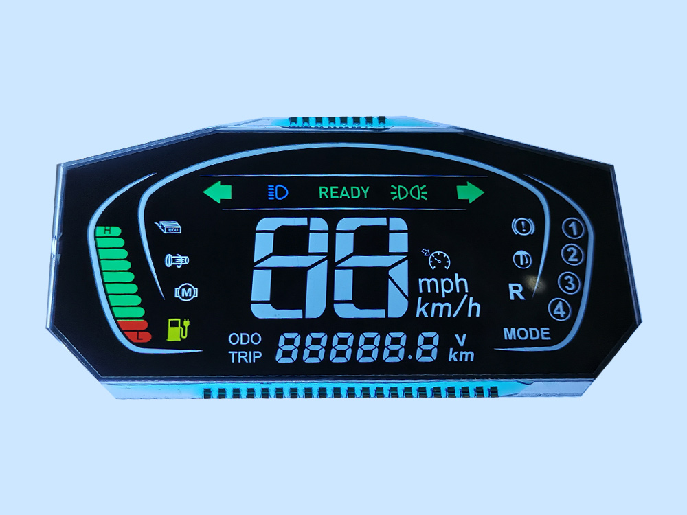 黑白段碼假彩屏的視覺革命！