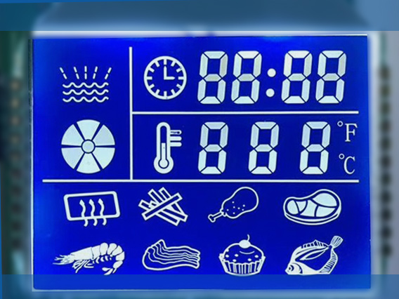 低功耗液晶屏在流量計上的應用